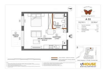 Mieszkanie w inwestycji: Apartamenty Rusałki