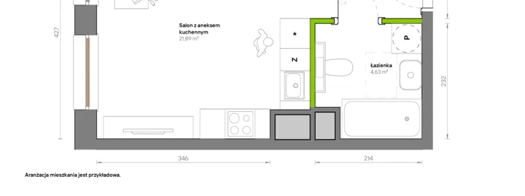 Mieszkanie w inwestycji: Żywiecka Vita