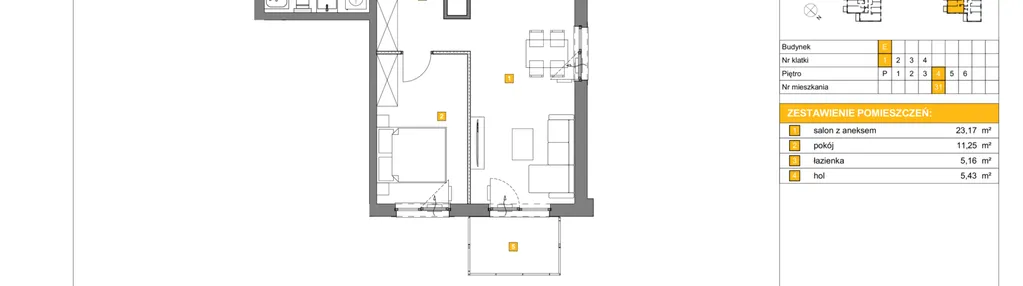 Mieszkanie w inwestycji: Osiedle Rapsodia etap 3