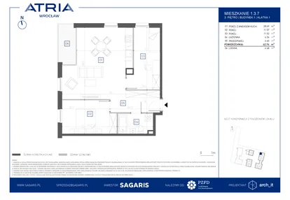 Mieszkanie w inwestycji: Atria Nowe Żerniki