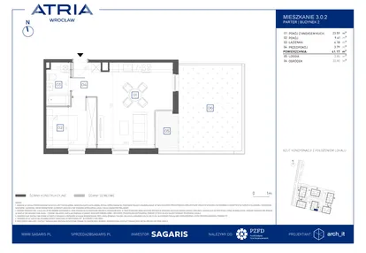 Mieszkanie w inwestycji: Atria Nowe Żerniki