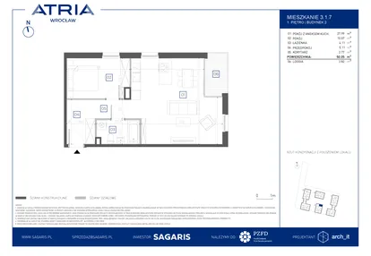 Mieszkanie w inwestycji: Atria Nowe Żerniki