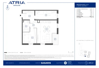 Mieszkanie w inwestycji: Atria Nowe Żerniki