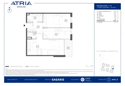 Mieszkanie w inwestycji: Atria Nowe Żerniki