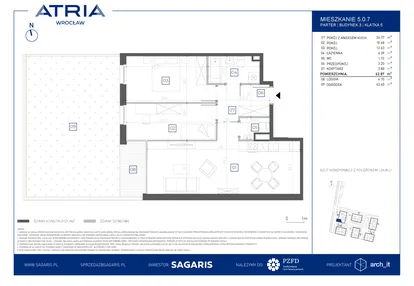 Mieszkanie w inwestycji: Atria Nowe Żerniki