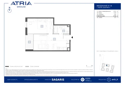 Mieszkanie w inwestycji: Atria Nowe Żerniki
