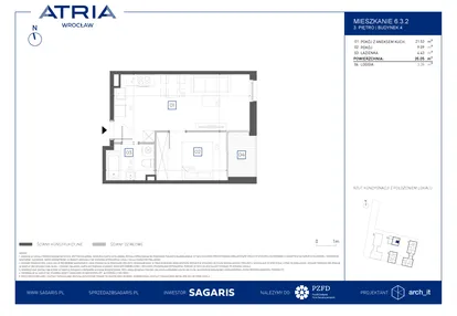 Mieszkanie w inwestycji: Atria Nowe Żerniki