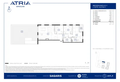 Mieszkanie w inwestycji: Atria Nowe Żerniki