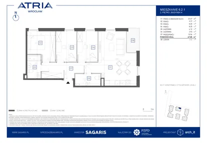 Mieszkanie w inwestycji: Atria Nowe Żerniki