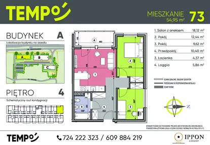 Mieszkanie w inwestycji: Osiedle TEMPO