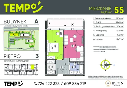 Mieszkanie w inwestycji: Osiedle TEMPO