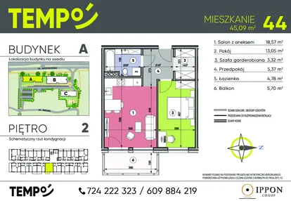 Mieszkanie w inwestycji: Osiedle TEMPO