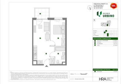 Mieszkanie w inwestycji: Osiedle Urbino etap 4.1