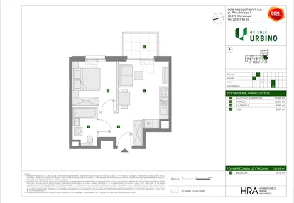 Mieszkanie w inwestycji: Osiedle Urbino etap 4.1