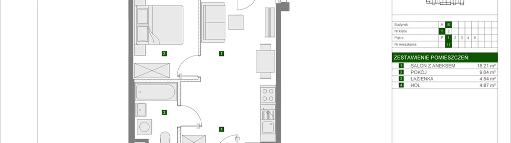Mieszkanie w inwestycji: Osiedle Urbino etap 4.1