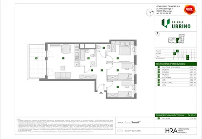 Mieszkanie w inwestycji: Osiedle Urbino etap 4.1