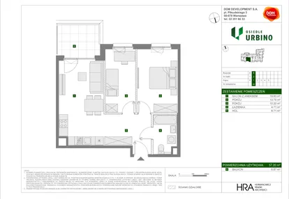 Mieszkanie w inwestycji: Osiedle Urbino etap 4.1