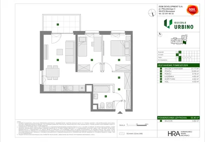 Mieszkanie w inwestycji: Osiedle Urbino etap 4.1