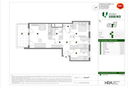 Mieszkanie w inwestycji: Osiedle Urbino etap 4.1