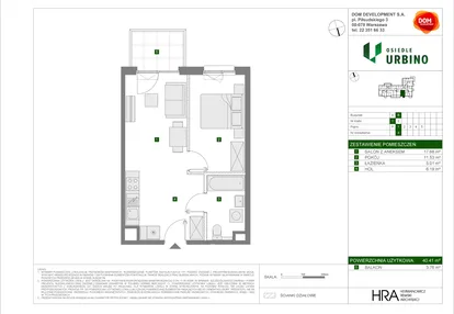 Mieszkanie w inwestycji: Osiedle Urbino etap 4.1