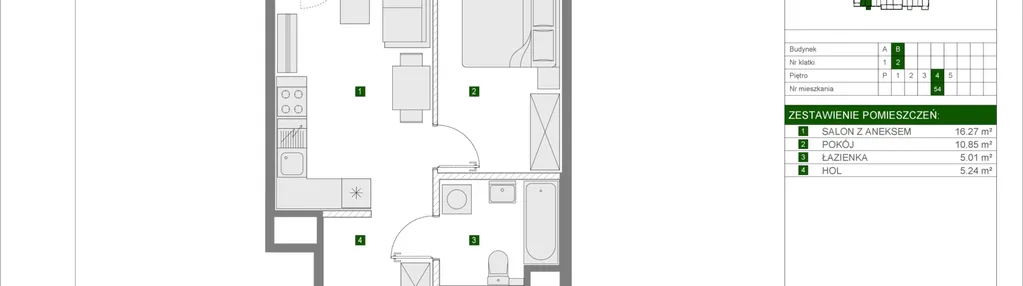 Mieszkanie w inwestycji: Osiedle Urbino etap 4.1