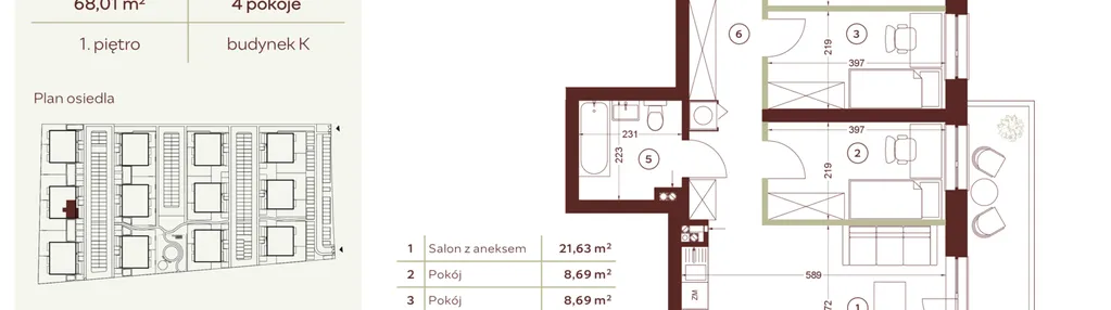 Mieszkanie w inwestycji: Sereno Park