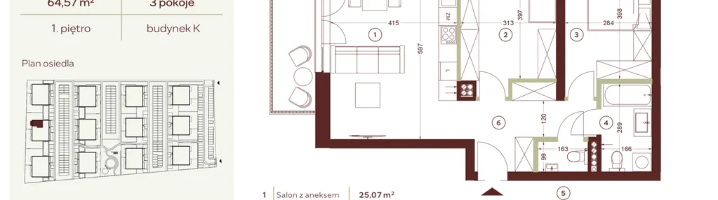 Mieszkanie w inwestycji: Sereno Park