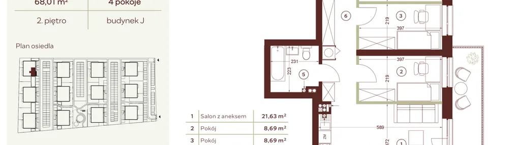 Mieszkanie w inwestycji: Sereno Park