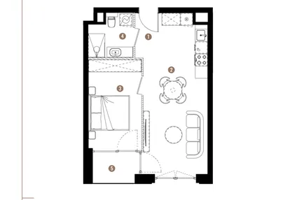 Mieszkanie w inwestycji: Apartamenty Reytana bud. F
