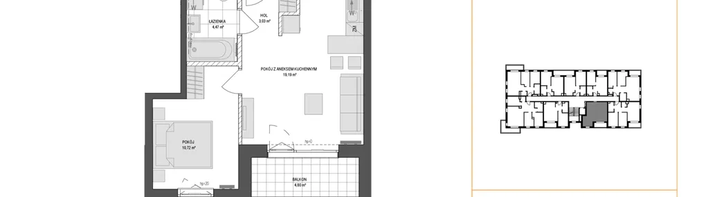 Mieszkanie w inwestycji: Konstelacja etap VI