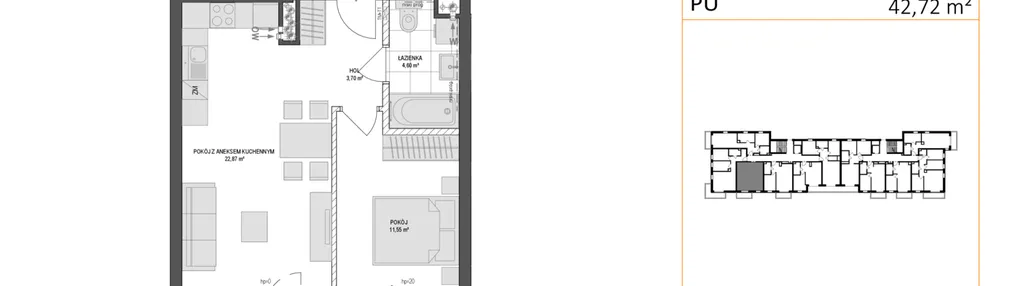 Mieszkanie w inwestycji: Konstelacja etap VI