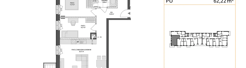 Mieszkanie w inwestycji: Konstelacja etap VI