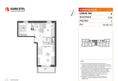 Mieszkanie w inwestycji: Konstelacja etap VI