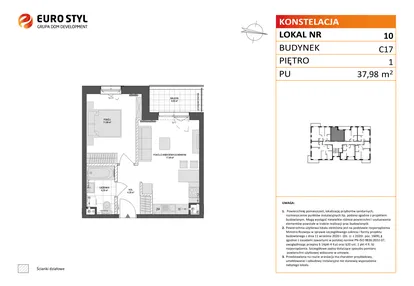 Mieszkanie w inwestycji: Konstelacja etap VI
