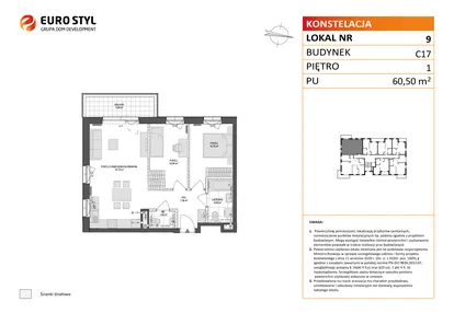 Mieszkanie w inwestycji: Konstelacja etap VI
