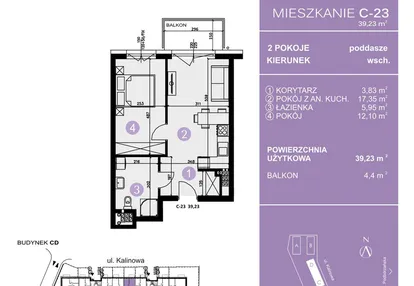 Mieszkanie w inwestycji: AURA Warszewo bud. C i D