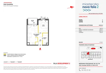 Mieszkanie w inwestycji: Miasteczko Nova Fala 2