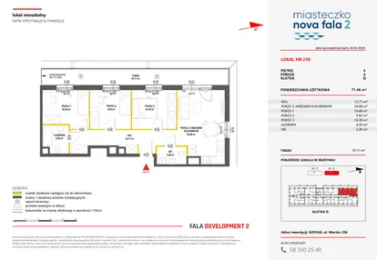 Mieszkanie w inwestycji: Miasteczko Nova Fala 2