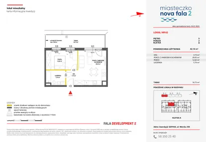 Mieszkanie w inwestycji: Miasteczko Nova Fala 2