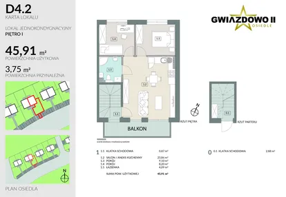 Mieszkanie w inwestycji: Gwiazdowo II
