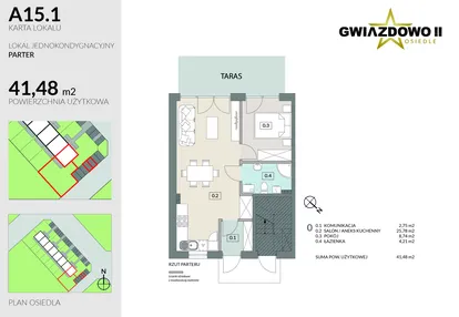 Mieszkanie w inwestycji: Gwiazdowo II