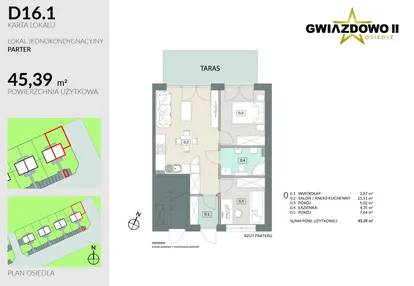 Mieszkanie w inwestycji: Gwiazdowo II