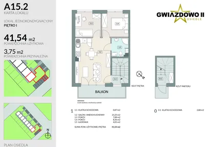Mieszkanie w inwestycji: Gwiazdowo II
