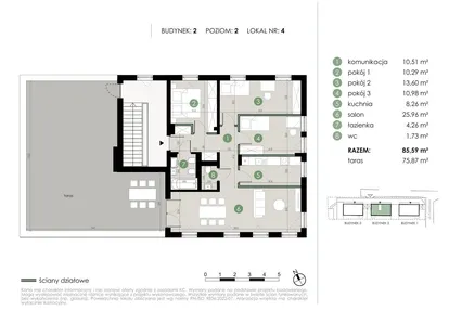 Mieszkanie w inwestycji: Osiedle Kwiatowa