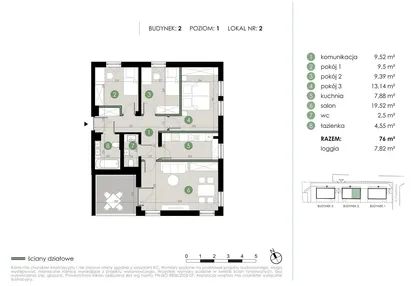 Mieszkanie w inwestycji: Osiedle Kwiatowa