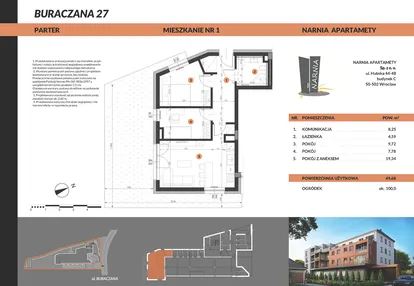 Mieszkanie w inwestycji: Buraczana 27