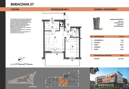 Mieszkanie w inwestycji: Buraczana 27