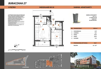 Mieszkanie w inwestycji: Buraczana 27