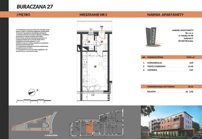 Mieszkanie w inwestycji: Buraczana 27