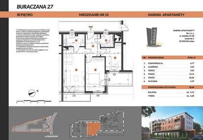 Mieszkanie w inwestycji: Buraczana 27